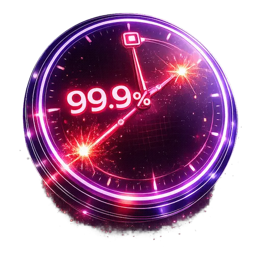 99.9% Uptime